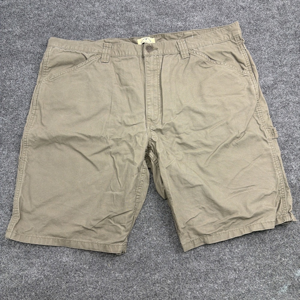 Blue Mountain Men's 44x10 Khaki Carpenter Shorts Workwear Chino